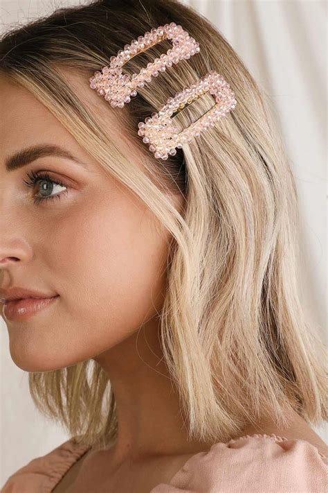 cute barrettes for short hair|unique hair clips and barrettes.